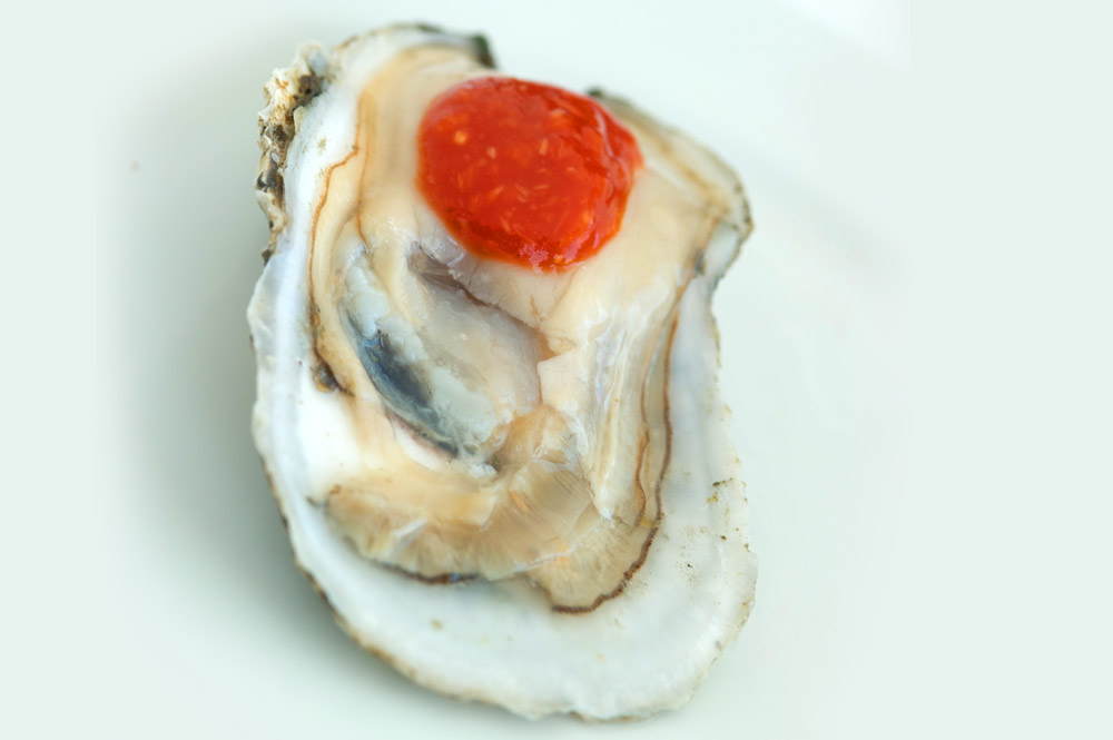 Oysters half shell rawbar